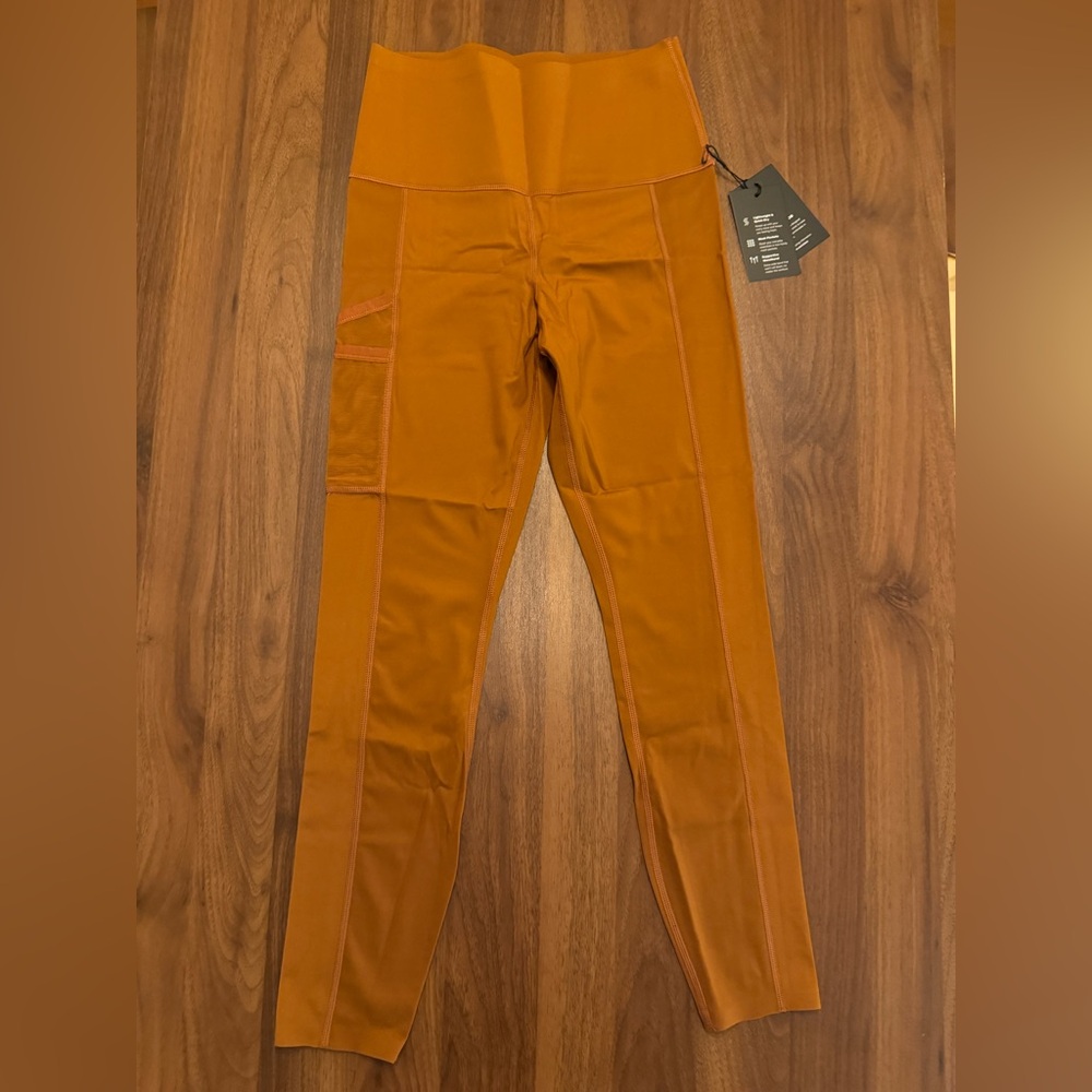 Knix Stash N Go Leggings - Caramel S